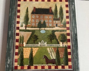 Vintage 1994 Raymond Waites Homestead Boxed Stationery Set CS6452 Incomplete