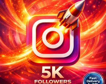 5000 Instagram Followers | Quick and Secure Boost for Your Profile | Enhance Your Presence, Visibility & Grow Your Audience Fast