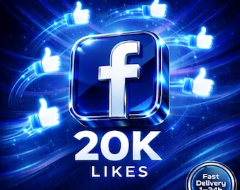 Increase Your Facebook Engagement with 20,000 Likes – Quick Delivery & High-Quality Support!