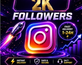 2K Instagram Followers | Instagram Growth Service | Boost Profile Visibility | Fast Delivery | Grow Your Social Presence