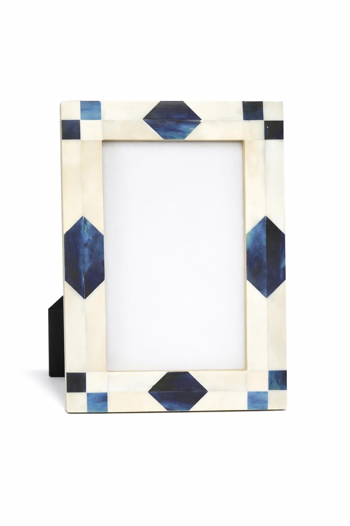 Handcrafted Wooden Bone Inlay Photo Frame - Wall Decor - Picture Frame ...