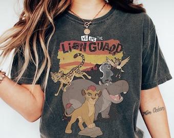Vintage Lion Guard Shirt, We Are The Lion Guard Tee, Disney Magic Kingdom Shirt, Cartoon Lion Tee, Disney Park Outfit, Gift for Disney Fans
