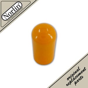 May include: A smooth, cylindrical orange plastic cap with a rounded top. The image includes the Norlin logo in the top left corner and the text original replacement parts in the bottom right corner, set against a light gray background.