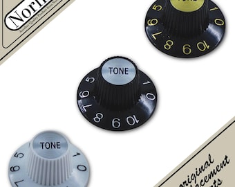 Norlin Embossed Witch Hat Tone Knob for Gibson® Guitars