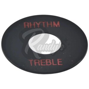 Advanced Plating Voodoo Knobs & Toggle Switch Washer (Rhythm/Treble) Kit - Fits Gibson® Bild 4