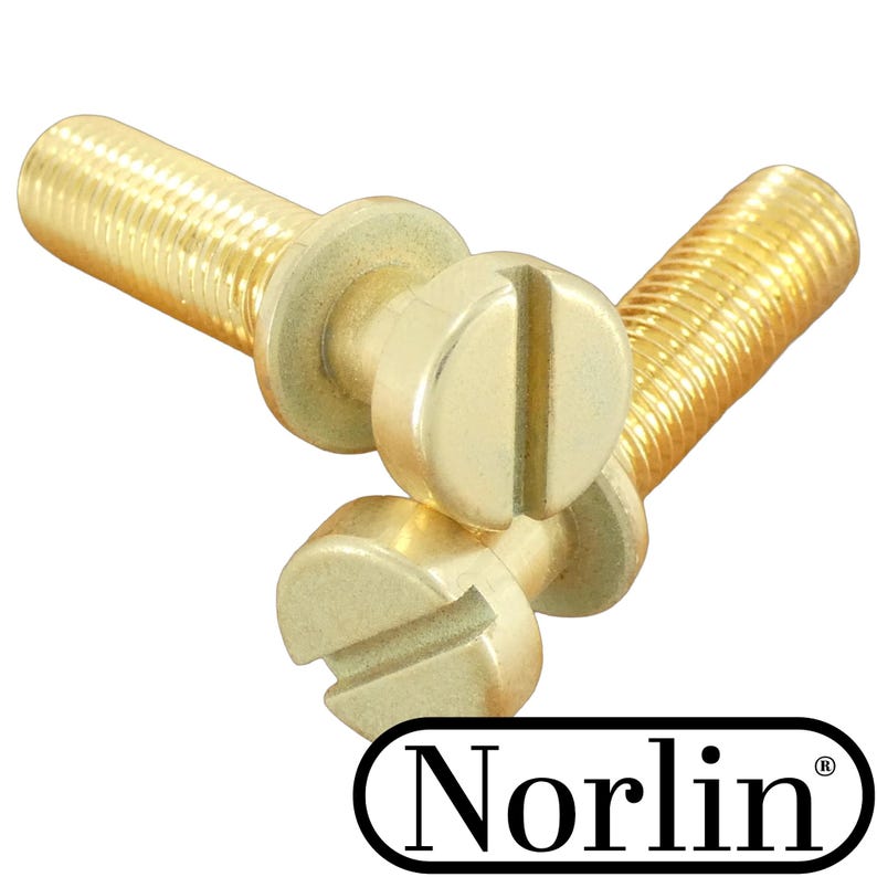 Pernos para cordal Norlin VOS Vintage Historic Tall Stop Bar para guitarras Gibson® (envejecidos/con aspecto envejecido) Aged Gold