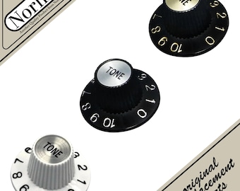 Norlin Embossed Witch Hat Tone Knob for Gibson® Guitars