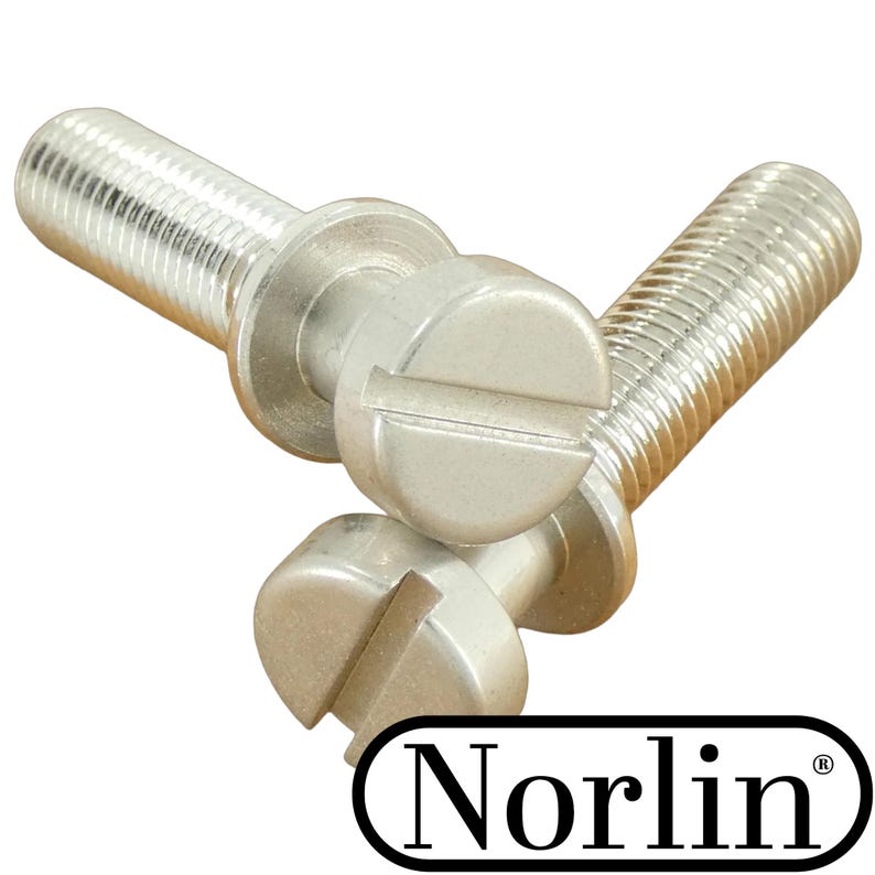 Pernos para cordal Norlin VOS Vintage Historic Tall Stop Bar para guitarras Gibson® (envejecidos/con aspecto envejecido) Aged Nickel
