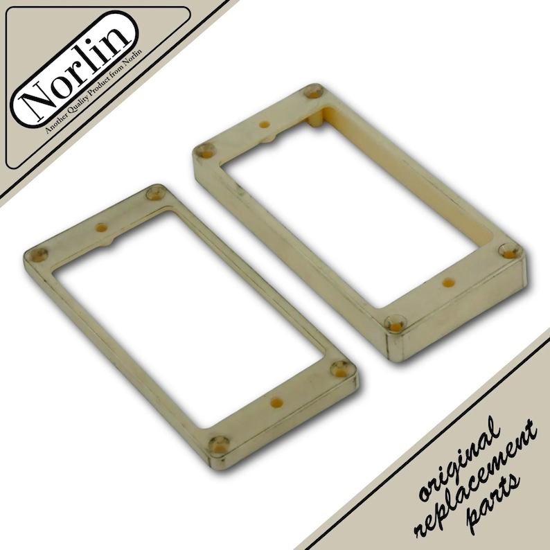 Norlin Humbucker Pickup Tapered Mounting Ring (Relic Light Cream) for Gibson® Guitars image 1