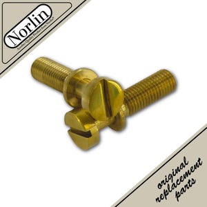 Vintage RAW Brass Stop Bar Tailpiece Studs for Gibson® Guitars - Randy's LLC