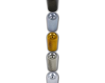 Advanced Plating Knurled Toggle Switch Tip (Metal) - Fits Gibson® Les Paul® Adam Jones