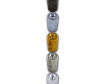Advanced Plating Knurled Toggle Switch Tip (Metal) - Fits Gibson® Les Paul® Adam Jones