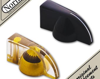 Perilla giratoria Norlin Vintage Historic de baquelita "Chicken Head" para Gibson® Varitone (sistema métrico)