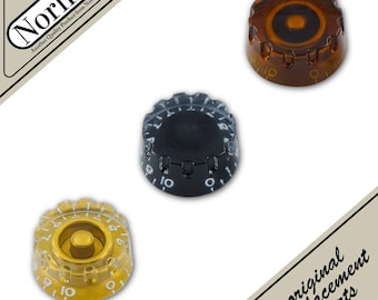 Norlin Embossed Fluted Vintage Speed Knob for Gibson® Guitars