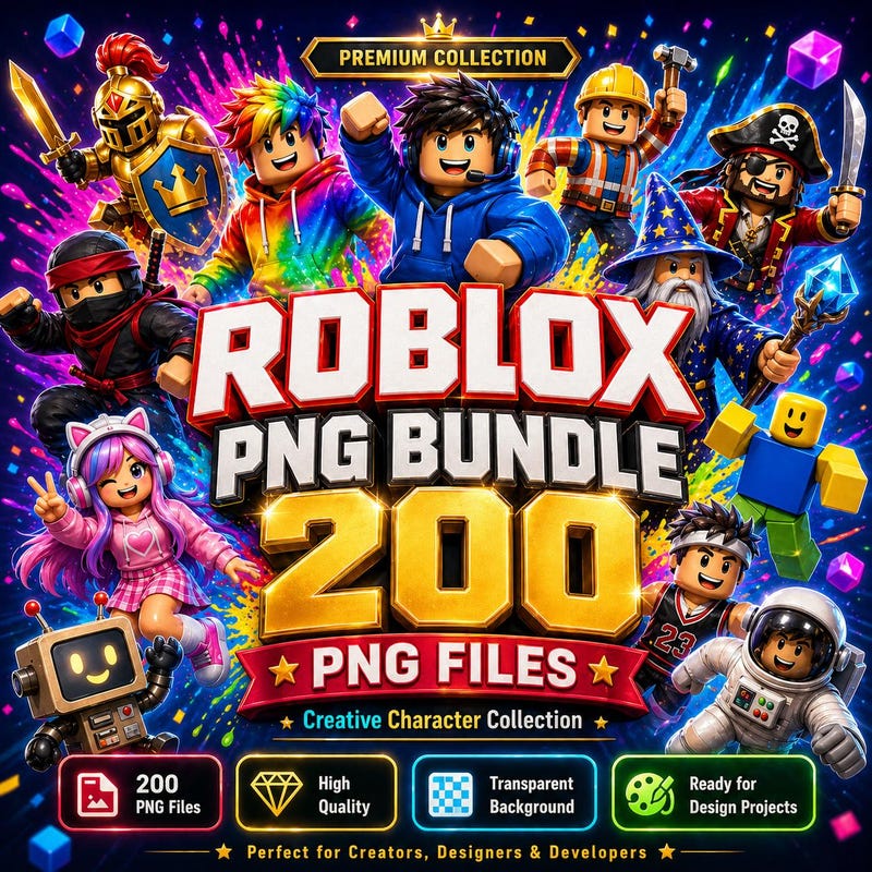 Roblox Blocks Png - Etsy