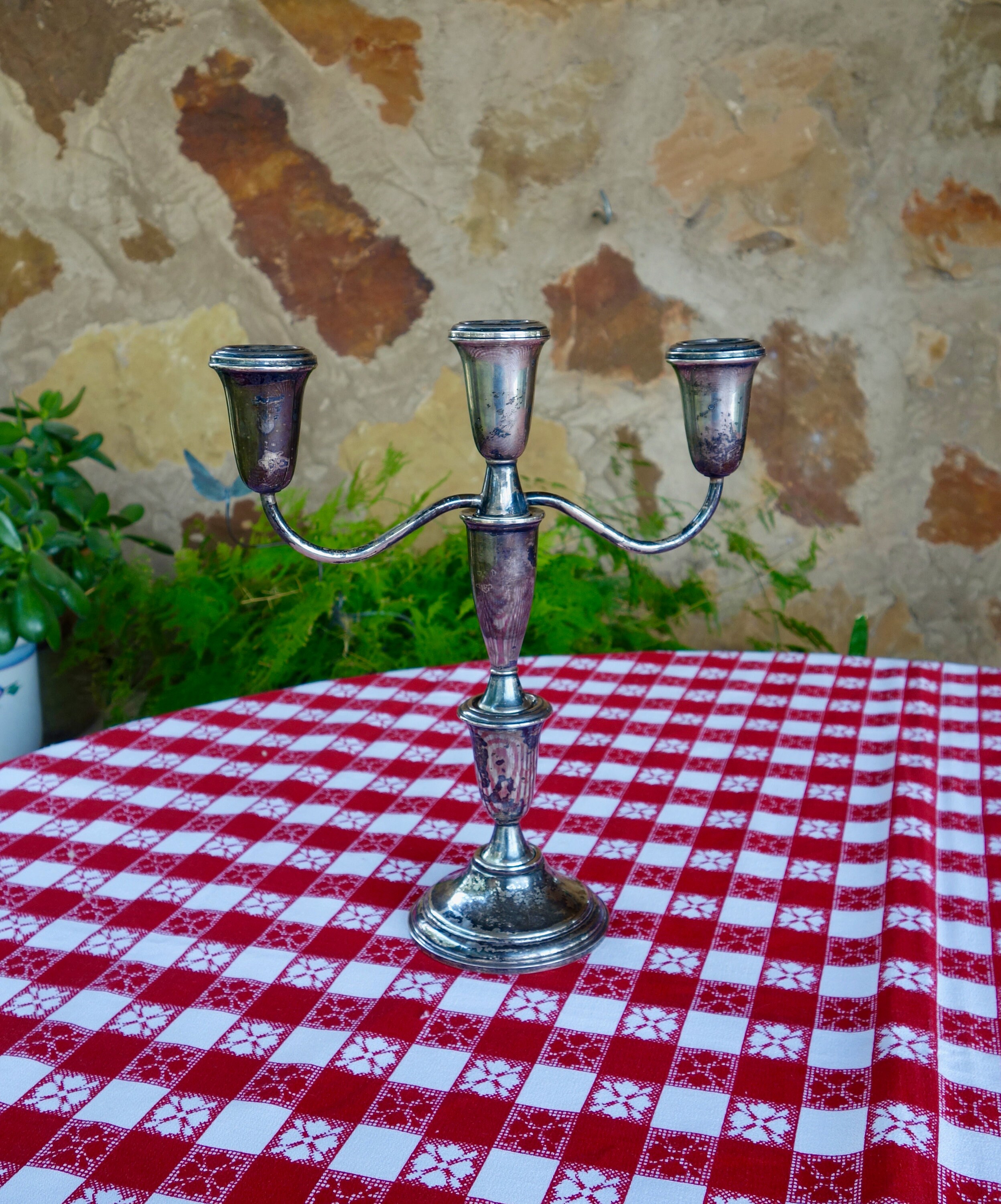 Crown sterling hotsell weighted candle holders