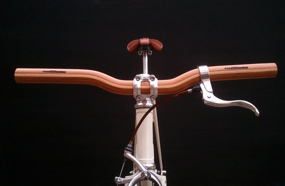 Manubrio per bicicletta riser in legno di ciliegio e acero - Etsy Italia