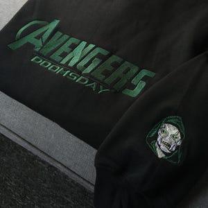 Dr. Doom Avengers Doomsday Embroidery hoodie | AVENGERS | DR. DOOM