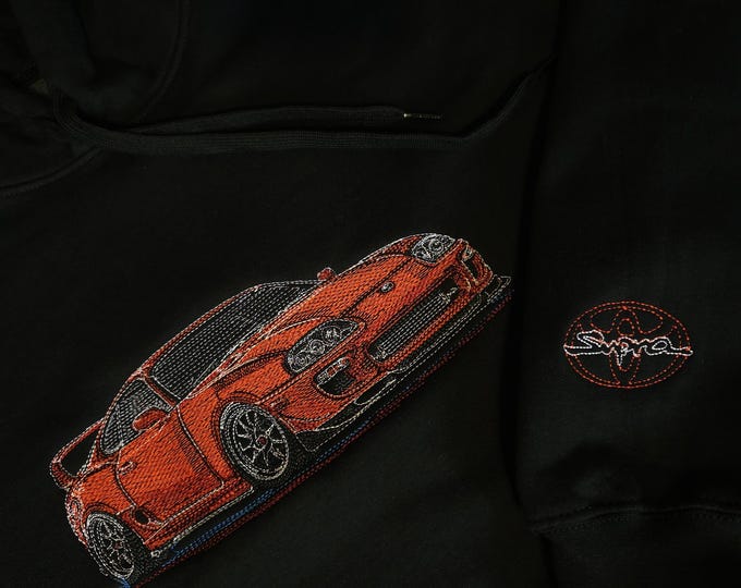 Full Embroidery hoodie | SUPRA | TOYOTA SUPRA |