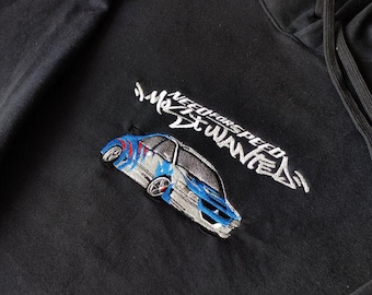 Need For Speed Most Wanted hoodie | NFS MW | Mitsubishi Lancer Evolution VIII, 2003 |