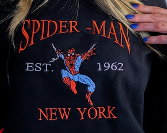 Spiderman Embroidery hoodie | AVENGERS | Peter Parker | Miles Morales | Gwen | Venom