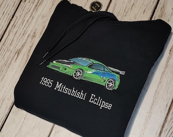 Fast and The Furious Cars Embroidery hoodie | FF | Skyline | Supra | Lancer | Eclipse