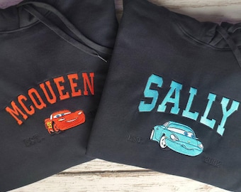 Cars Sally McQueen Embroidery hoodie | Sally | McQueen |