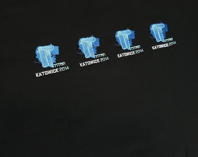 Full high quality embroidery 4xTitan (Holo) | Katowice 2014 sweatshirt - FPS CS2 Gamer Slang Graphic Hoodie | Streetwear Gaming| Unisex