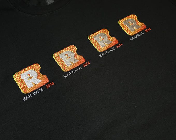 Full embroidery 4x Reason Gaming (Holo) | Katowice 2014 Oversize Tshirt Hoodie - FPS CSGO CS2 Gamer Slang Graphic Hoodie | Streetwear Gaming
