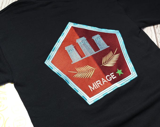 Full big embroidery Miarage Hoodie - FPS CS2 Gamer Slang Graphic Hoodie | Streetwear Gaming Sweatshirt | Unisex