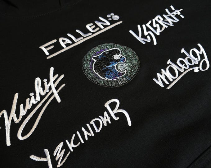 Full big embroidery Team Furia Cologne 2026 Custom - FPS CSGO CS2 Gamer Slang Graphic Hoodie | Streetwear Gaming Sweatshirt | Unisex