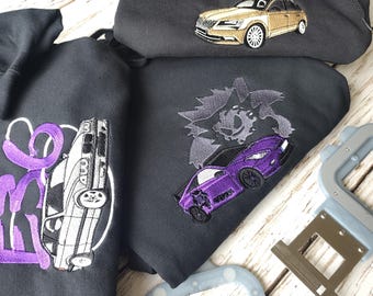 Custom Embroidered | Tsar Hoodie | Personalized Sleeve Text |