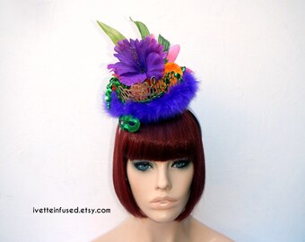Colorful Fascinator - Etsy
