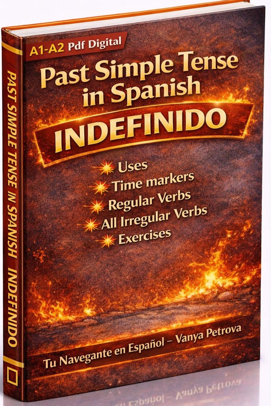Spanish Past Tense System: 100 Verbs, Uses, Markers (A2-B1 PDF) - Etsy