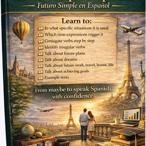 スペイン語未来形（A2-B1）ガイド｜不規則動詞、用法、文章（PDFダウンロード）
