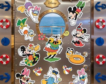 Personalized Disney Cruise Door Magnets Family Magnet 1st Cruise Magnet Summer Break 202, Magnet Summer Break 2026, Magnets Disney Magnet