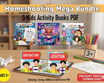Kids Learning Activity Bundle