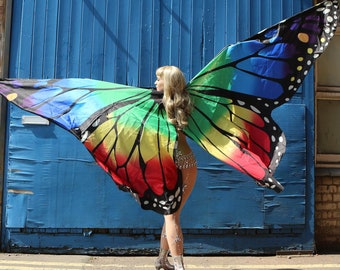 Rainbow Butterfly Isis Wings