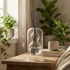 May include: A rustic wooden sign with the text "Welcome to our home" in white lettering. The sign features a distressed finish and a simple, inviting design, perfect for entryway decor.