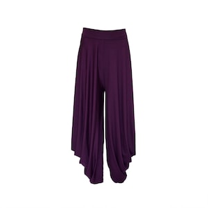 Loose pants/ Baggy pants/ plus size drop crotch pants/ loose boho pants/ harem pants/ wide leg yoga pants hippy festival pants yoga pants