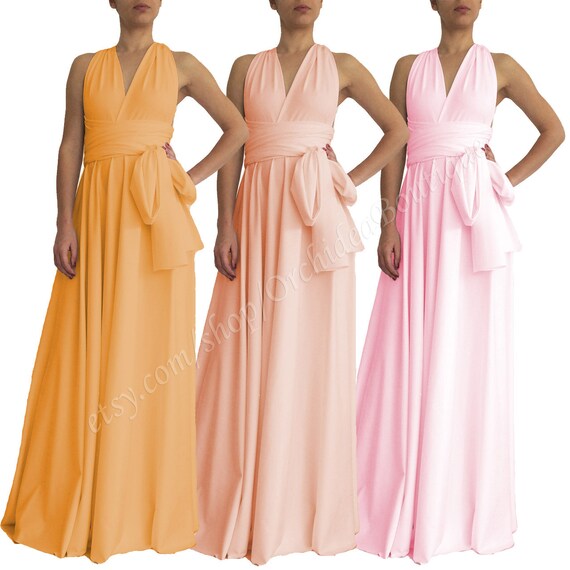 maternity full wrap convertible dress