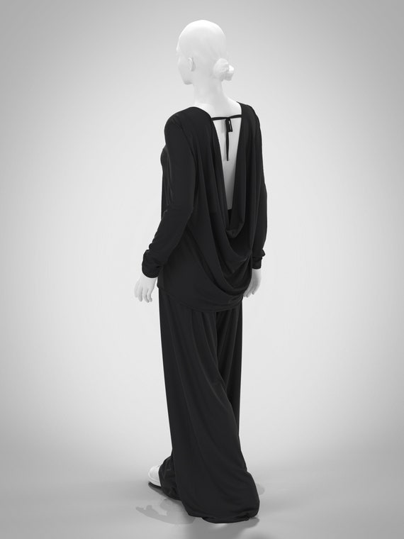 Plus size backless sweater hotsell