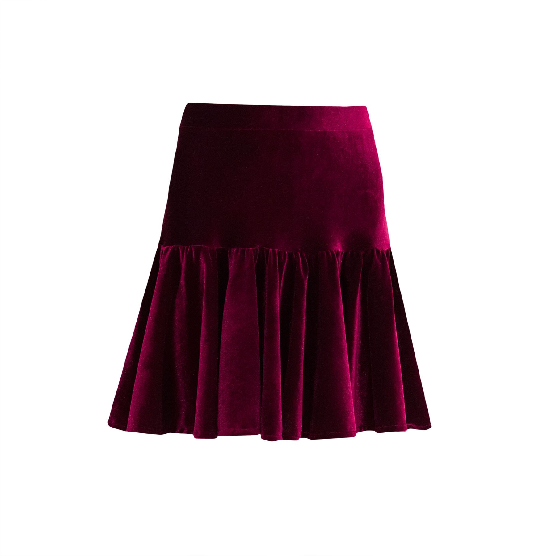 VELVET mini skirt/ short skirt/ Flounce mini skirt/ Sexy mini | Etsy