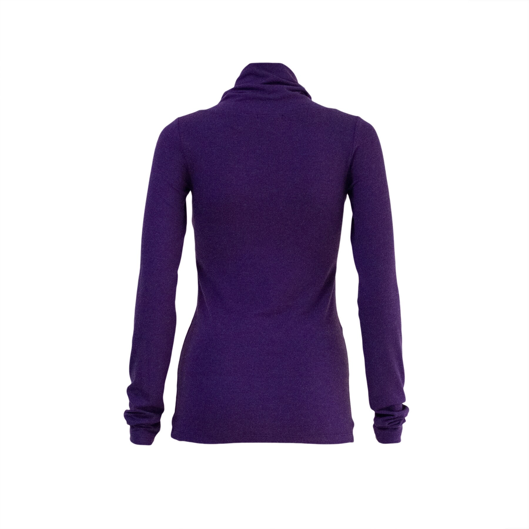 Blusa morada manga larga sale