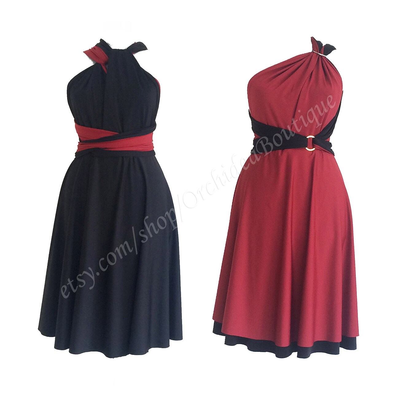 infinity dress backless