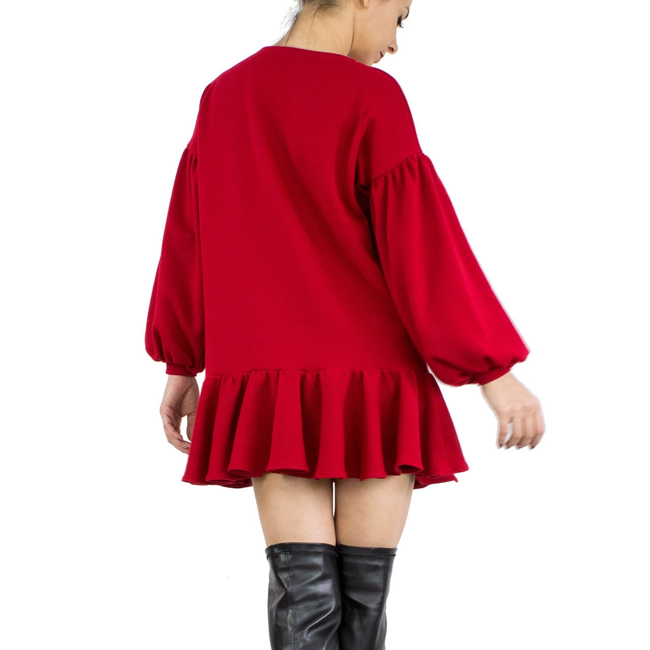 peplum sweater top