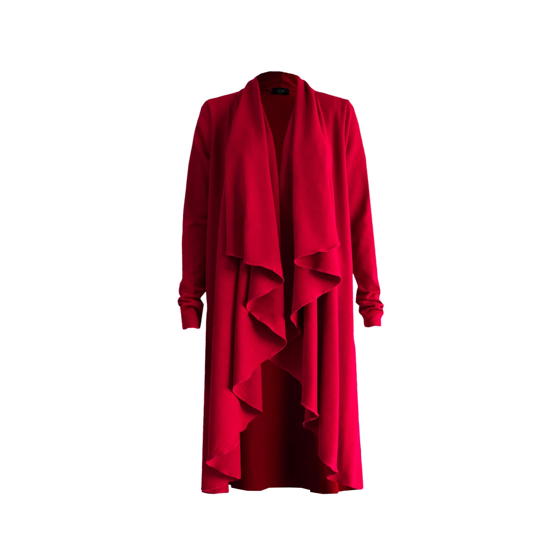 Long Sleeved Draped Cardigan Jacket 