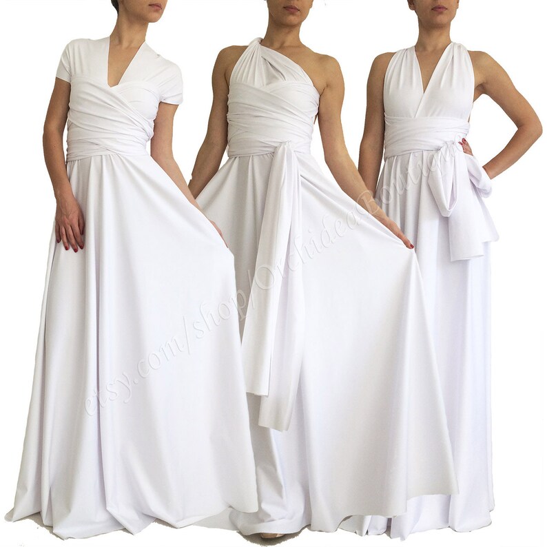 Beach Wedding Dress Convertible Dress Infinity Dress Etsy