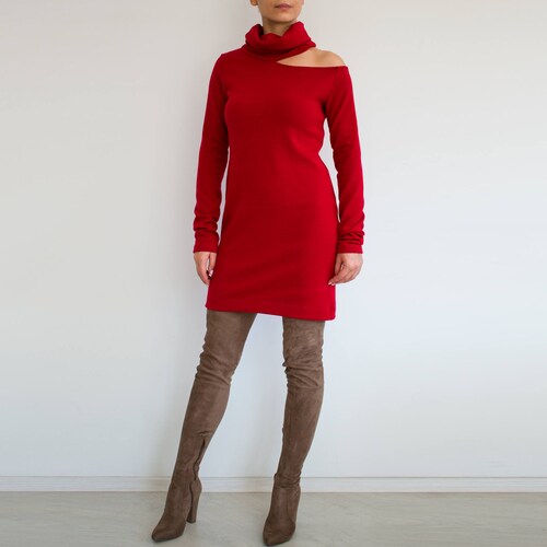 white mini dress off the shoulder Billy J Women's Halen gender_female Sleeve Length:Standard - 38