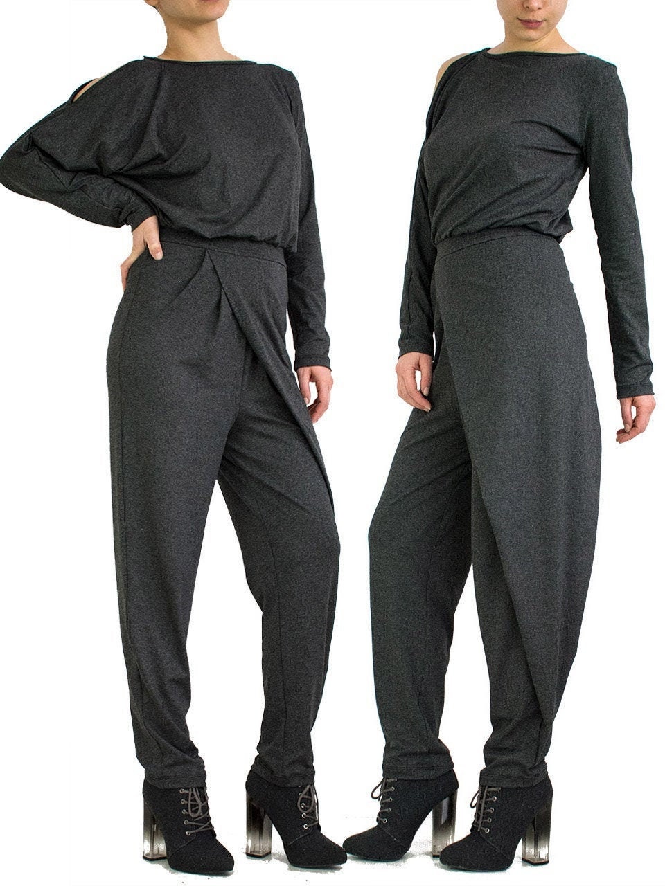 Long Sleeve Jumpsuit/ Women Jumpsuit 